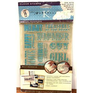 Marcella By K & C Clear Stamps For Special Occasions 131101